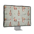 kwmobile Hülle kompatibel mit 24-26" Monitor Schutzhülle Staubschutz Abdeckhaube für PC Bildschirm Computer Screen Cover Staubhaube Haube