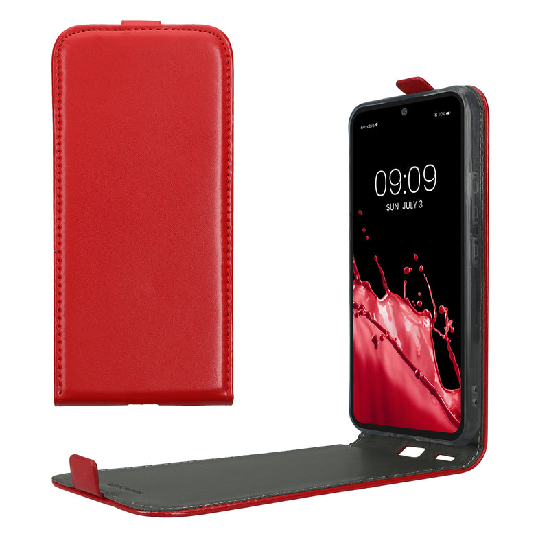 kwmobile Schutzhülle kompatibel mit Samsung Galaxy A54 5G - Flip Case Handyhülle