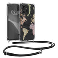 kwmobile Necklace Case kompatibel mit Xiaomi Redmi Note 12 (4G) Hülle Silikon Cover mit Handykette