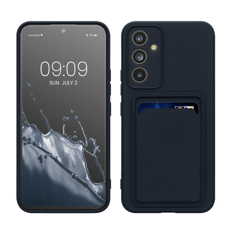 kwmobile Handyhülle kompatibel mit Samsung Galaxy A54 5G mit Fach für Karten
