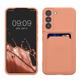 kwmobile Handyhülle kompatibel mit Samsung Galaxy S22 Hülle - Handy Cover mit Fach für Karten
