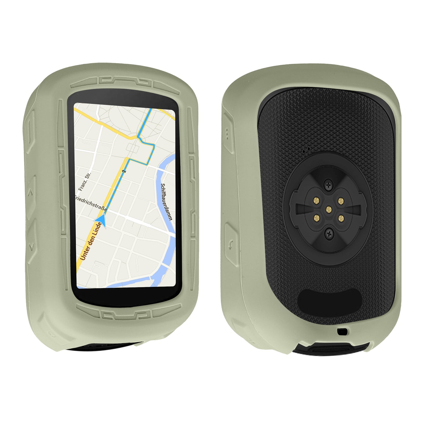 kwmobile Hülle kompatibel mit Garmin Edge 840 / Edge 540 GPS Fahrrad Case Schutzhülle