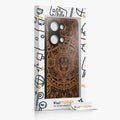 kwmobile Hülle kompatibel mit OnePlus Nord 3 5G Handy Cover TPU Handyhülle Schwarz Maya Kalender Art