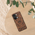 kwmobile Hülle kompatibel mit OnePlus Nord 3 5G Handy Cover TPU Handyhülle Schwarz Maya Kalender Art