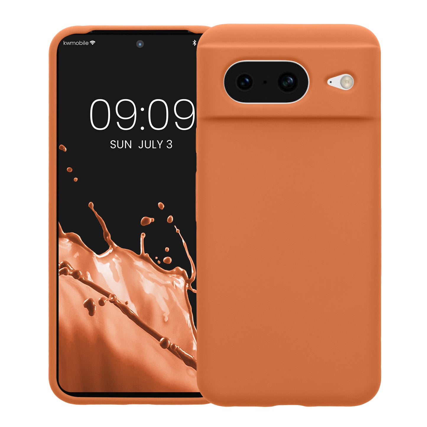 kwmobile Handyhülle für Google Pixel 8 Case - kabelloses Laden