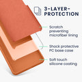 kwmobile Handyhülle für Google Pixel 8 Case - kabelloses Laden