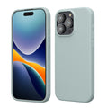 kwmobile Handyhülle für iPhone 15 Pro Max Hülle, für iPhone 15 Pro Max Case - Hülle Silikon - kabelloses Laden - Cool Mint Cool Mint  