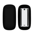 kwmobile Silikon Schutzhülle kompatibel mit Apple Magic Mouse 1 / 2 Hülle - PC Maus Cover aus softem Silikon - Schwarz matt Schwarz matt  