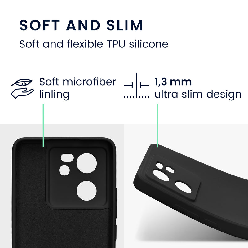 kwmobile Slim Case kompatibel mit Xiaomi 13T / 13T Pro Hülle