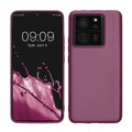 kwmobile Case kompatibel mit Xiaomi 13T / 13T Pro Hülle - Schutzhülle aus Silikon metallisch schimmernd - Handyhülle Metallic Lavendel Metallic Lavendel  