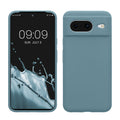 kwmobile Handyhülle für Google Pixel 8 Hülle, für Pixel 8 Case - Hülle Silikon - kabelloses Laden - Antique Stone Antique Stone  