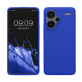 kwmobile Hülle kompatibel mit Xiaomi Redmi Note 13 Pro+ 5G / Redmi Note 13 Pro Plus 5G Hülle - Silikon Handy Case - Handyhülle weiche Oberfläche - kabelloses Laden - Baltik Blau Baltik Blau  