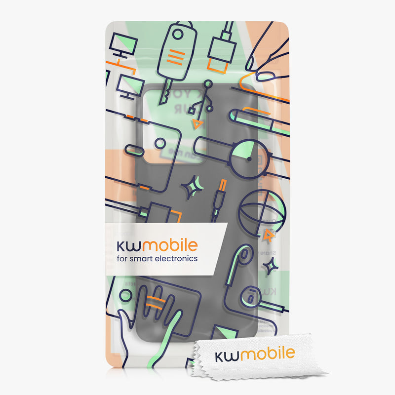 kwmobile Handyhülle für Xiaomi Poco C65 / Redmi 13C Hülle - Kabelloses Laden - Schutzhülle Cover