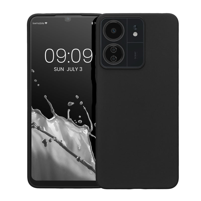 kwmobile Handyhülle für Xiaomi Poco C65 / Redmi 13C Hülle - Kabelloses Laden - Schutzhülle Cover