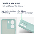 kwmobile Slim Case kompatibel mit Xiaomi Poco C65 / Redmi 13C Hülle - Handyhülle aus Silikon