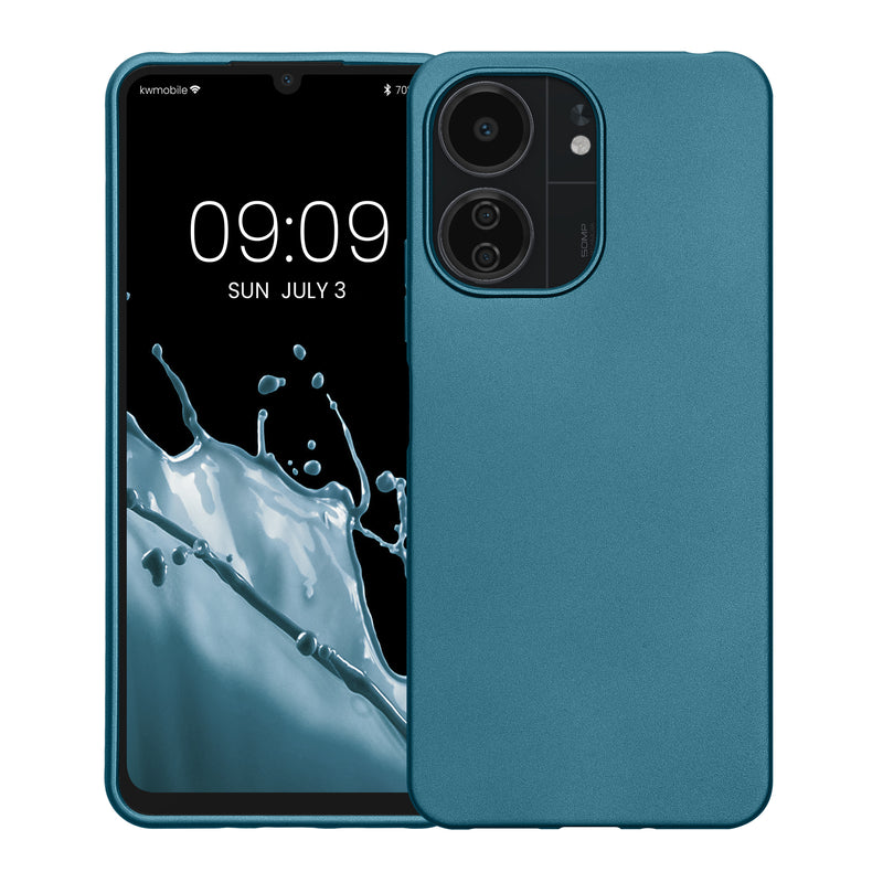 kwmobile Handyhülle für Xiaomi Poco C65 / Redmi 13C Hülle - Silikon Case - Schutzhülle Cover