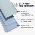 kwmobile Handyhülle für Google Pixel 8a Case - kabelloses Laden