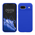 kwmobile Handyhülle für Google Pixel 8a Hülle, für Pixel 8a Case - Hülle Silikon - kabelloses Laden - Baltik Blau Baltik Blau  