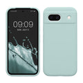 kwmobile Handyhülle für Google Pixel 8a Hülle, für Pixel 8a Case - Hülle Silikon - kabelloses Laden - Mintgrün matt Mintgrün matt  