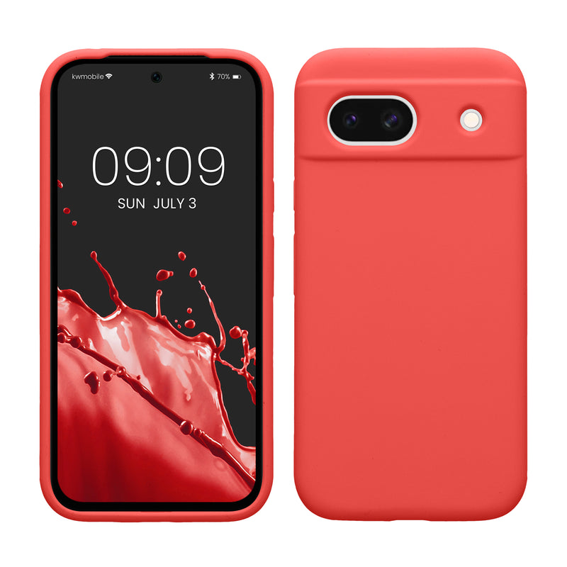 kwmobile Handyhülle für Google Pixel 8a Hülle, für Pixel 8a Case - Hülle Silikon - kabelloses Laden - Dolce Vita Dolce Vita  