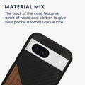 kwmobile Hülle kompatibel mit Google Pixel 8a - Handyhülle - Handy Schutzhülle - Smartphone Cover