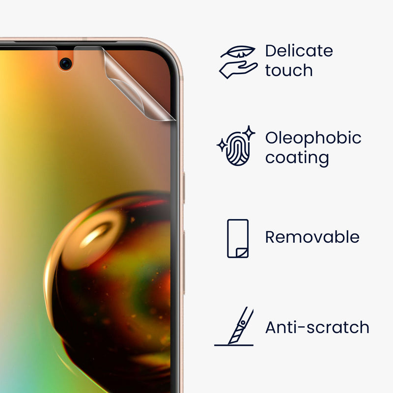 3x Folie kristallklar für Google Pixel 8a