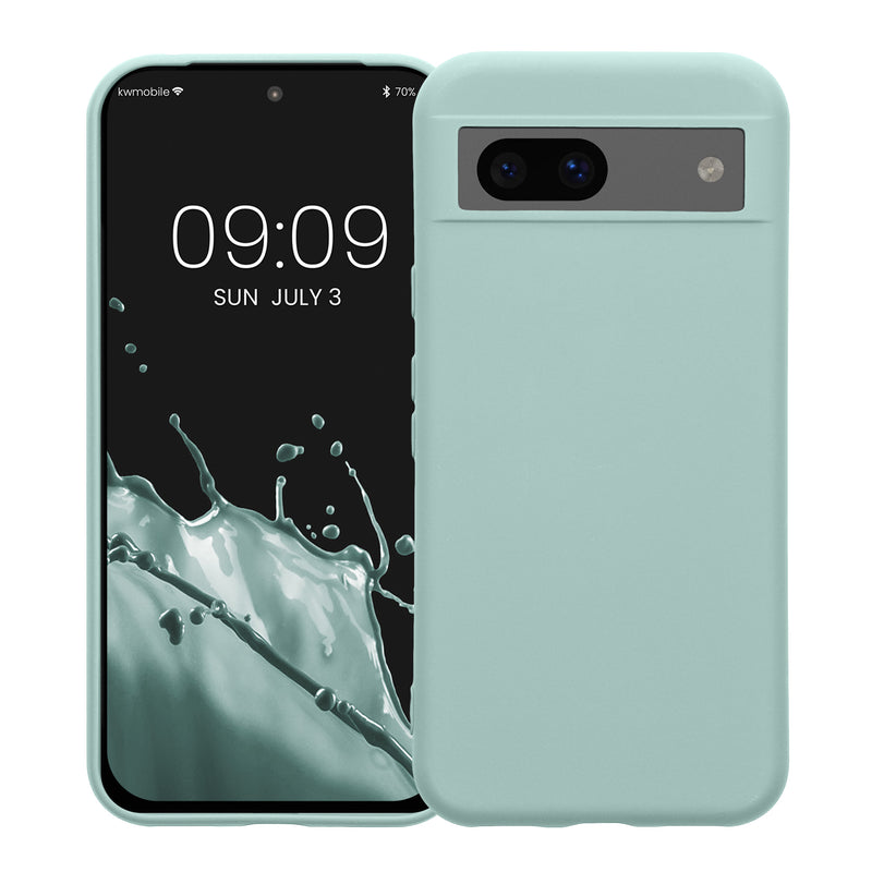kwmobile Hülle kompatibel mit Google Pixel 8a Hülle - Schutzhülle für kabelloses Laden - Case