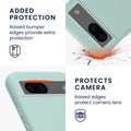 kwmobile Hülle kompatibel mit Google Pixel 8a Hülle - Schutzhülle für kabelloses Laden - Case