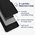 kwmobile Handyhülle für Xiaomi Redmi Note 13 Pro 5G / Poco X6 5G Hülle - Case Silikon - Kabelloses Laden - Schutzhülle Cover