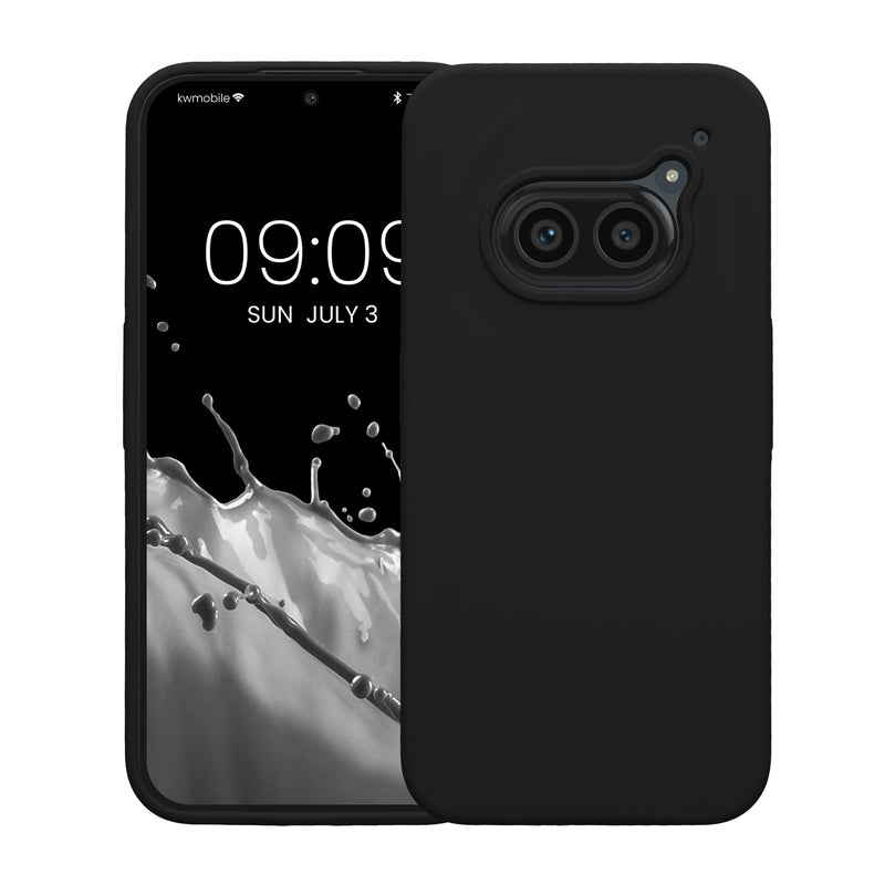 kwmobile Handyhülle für Nothing Phone 2a / Phone 2a Plus Hülle - Case Silikon - Kabelloses Laden - Schutzhülle Cover