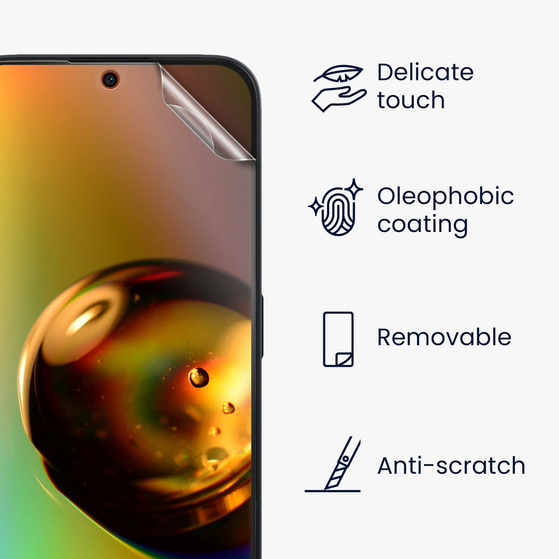3x Folie kristallklar für Nothing Phone 2a / Phone 2a Plus