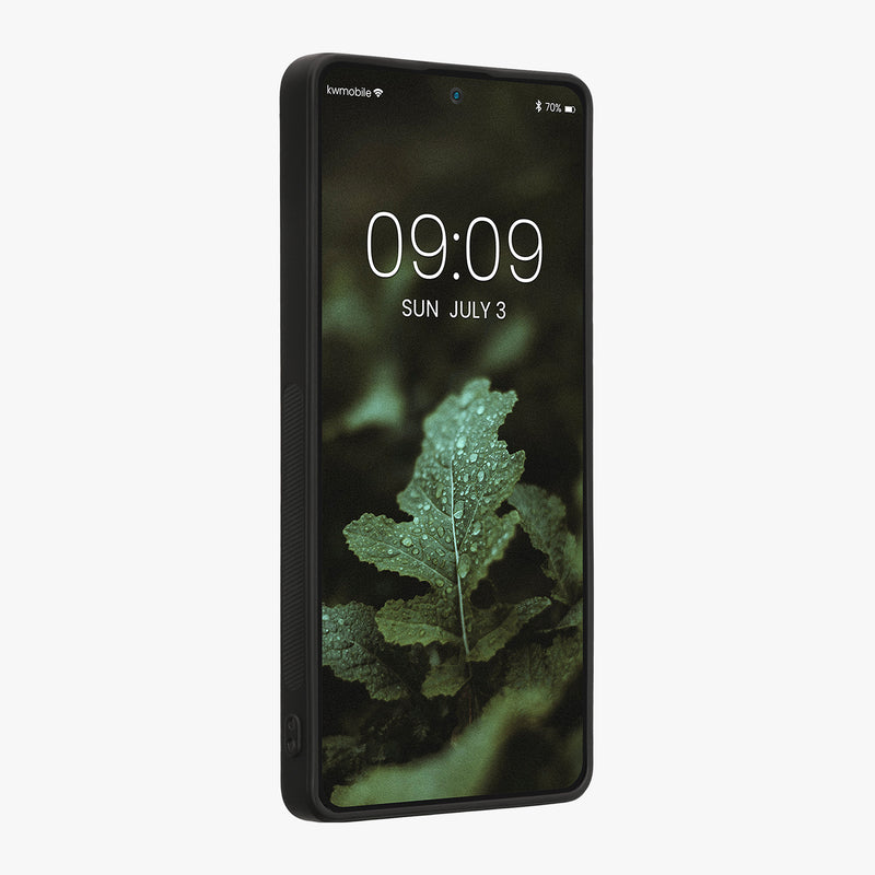 Holzhülle mit TPU Bumper für Xiaomi Redmi Note 13 Pro 4G Walnussholz