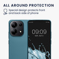 kwmobile Handyhülle für Xiaomi Redmi Note 13 4G Hülle - Silikon Case - Schutzhülle Cover