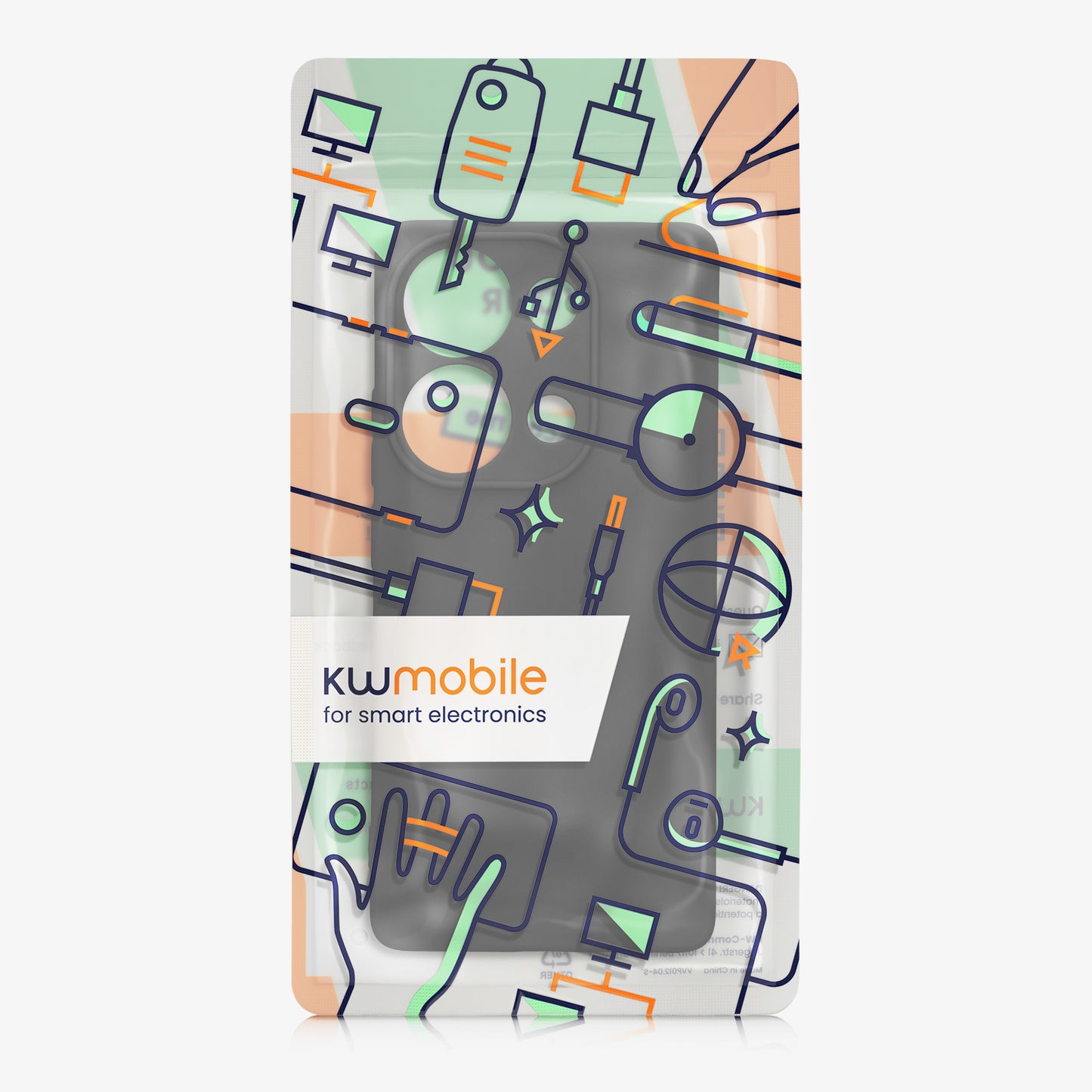 kwmobile Handyhülle für Xiaomi Redmi Note 13 Pro 4G Hülle weiches Handy Silikon Case Schutzhülle Cover