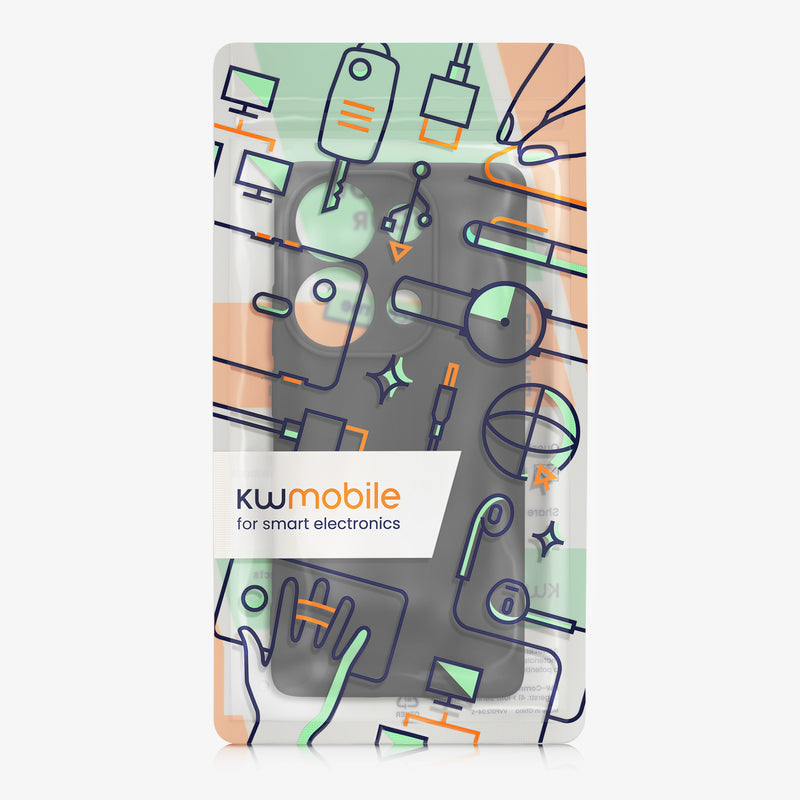 kwmobile Handyhülle für Xiaomi Redmi Note 13 Pro 4G Hülle weiches Handy Silikon Case Schutzhülle Cover