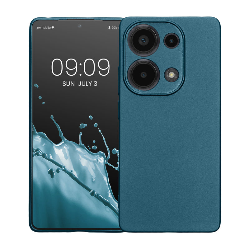 kwmobile Handyhülle für Xiaomi Redmi Note 13 Pro 4G Hülle - weiche Silikon Case - Schutzhülle Cover