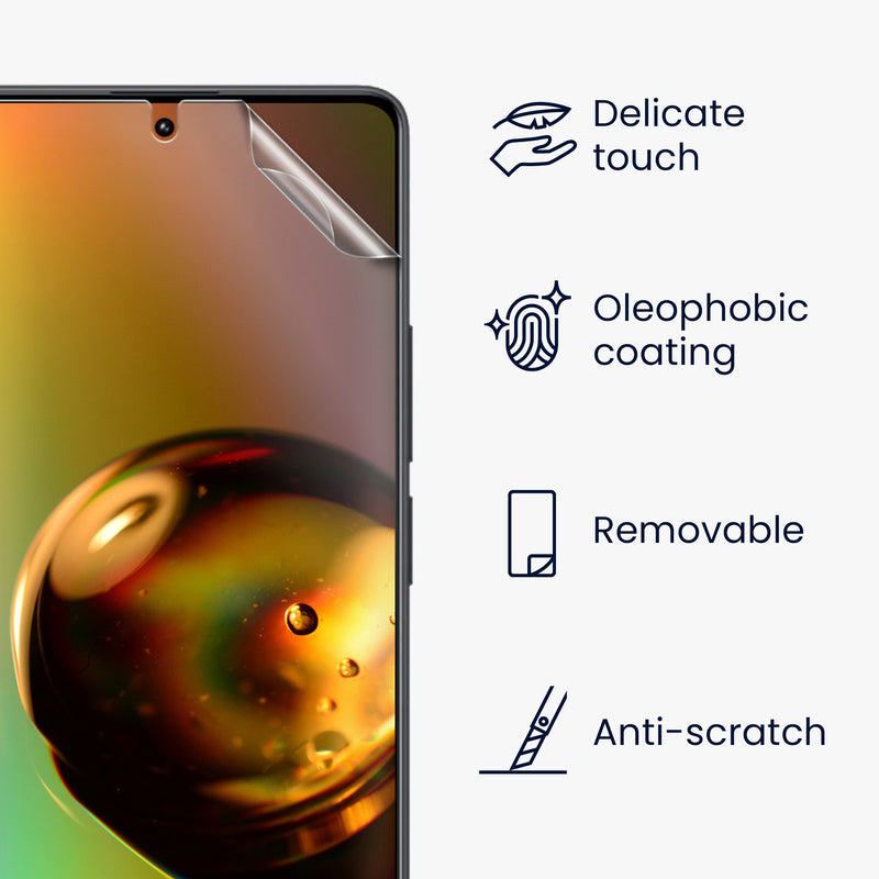 3x Folie kristallklar für Xiaomi Redmi Note 13 Pro 4G
