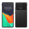 kwmobile Hülle kompatibel mit Xiaomi Poco X6 Pro 5G - Silikon Handyhülle transparent - Handy Case in Transparent Transparent  