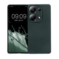 kwmobile Handyhülle für Xiaomi Poco M6 Pro (4G) Hülle - weiche Silikon Case metallisch schimmernd - Schutzhülle Cover