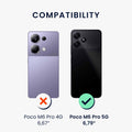kwmobile Hülle kompatibel mit Xiaomi Poco M6 Pro 5G - Handy Case