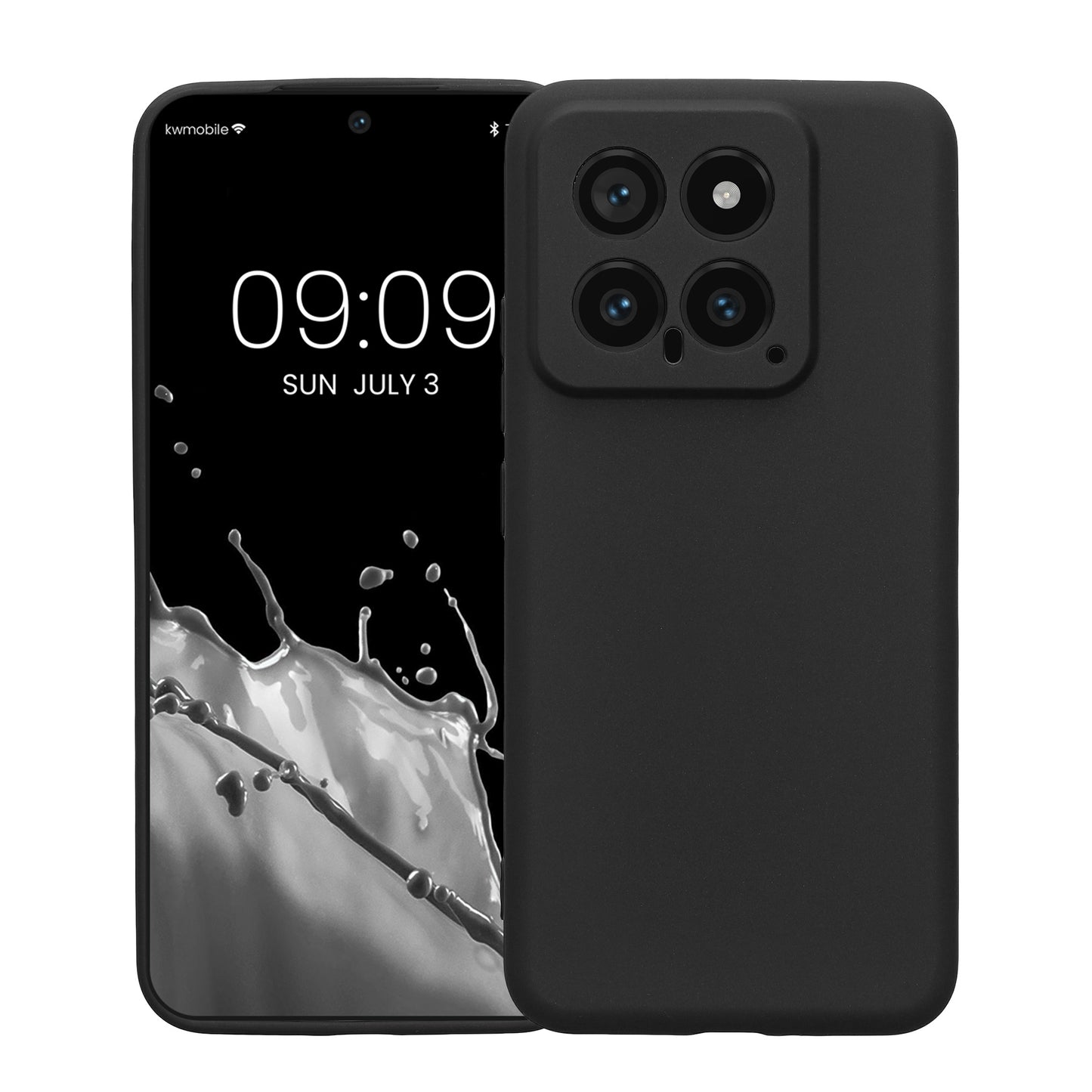 kwmobile Handyhülle für Xiaomi 14 5G - weiches Silikon Case - Schutzhülle Cover