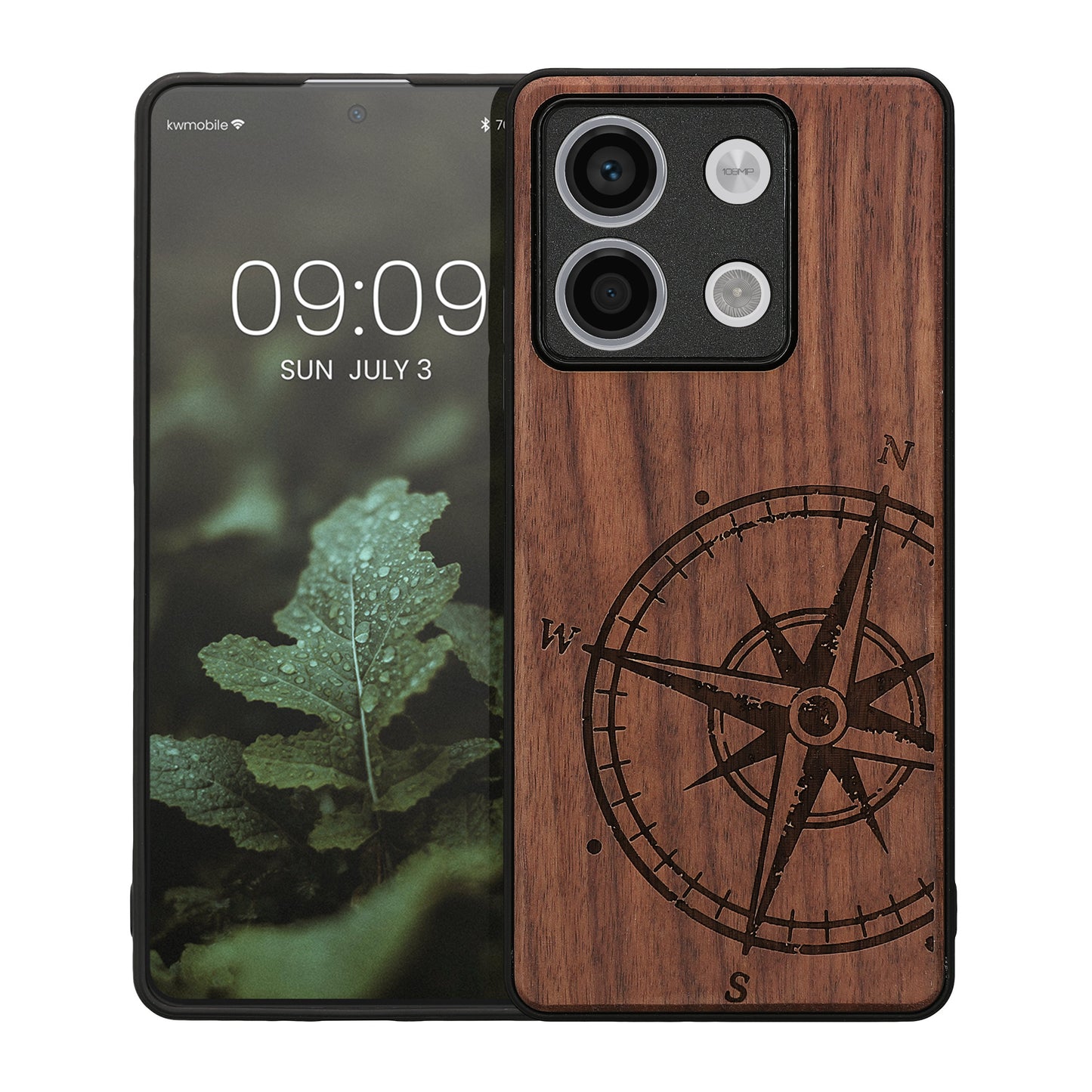 kwmobile Hülle kompatibel mit Xiaomi Redmi Note 13 5G Handy Cover TPU Handyhülle Vintage