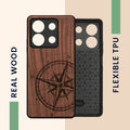 kwmobile Hülle kompatibel mit Xiaomi Redmi Note 13 5G Handy Cover TPU Handyhülle Vintage