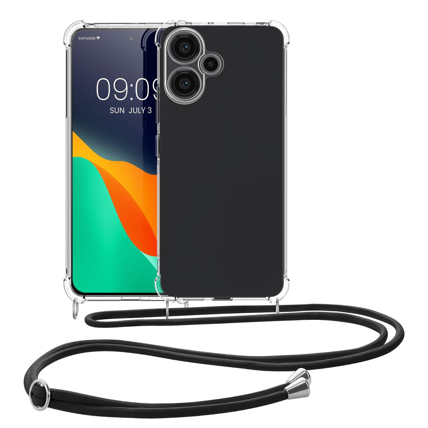 kwmobile Necklace Case kompatibel mit Xiaomi Redmi Note 13 Pro+ 5G / Redmi Note 13 Pro Plus 5G Hülle