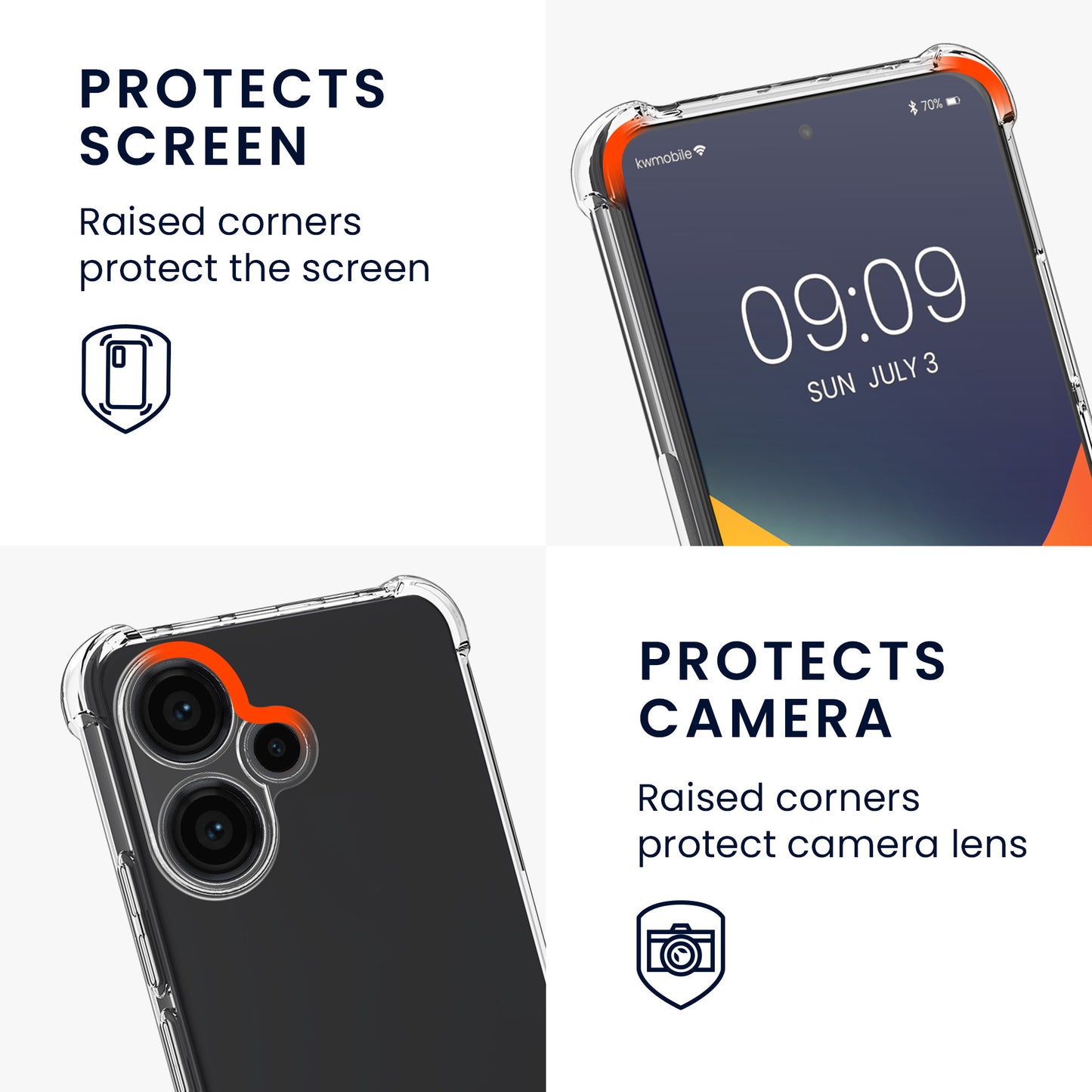 kwmobile Necklace Case kompatibel mit Xiaomi Redmi Note 13 Pro+ 5G / Redmi Note 13 Pro Plus 5G Hülle