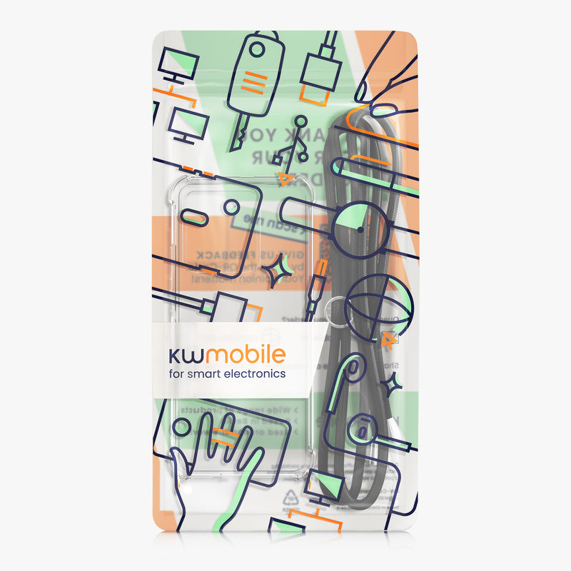 kwmobile Necklace Case kompatibel mit Xiaomi Redmi Note 13 4G Hülle