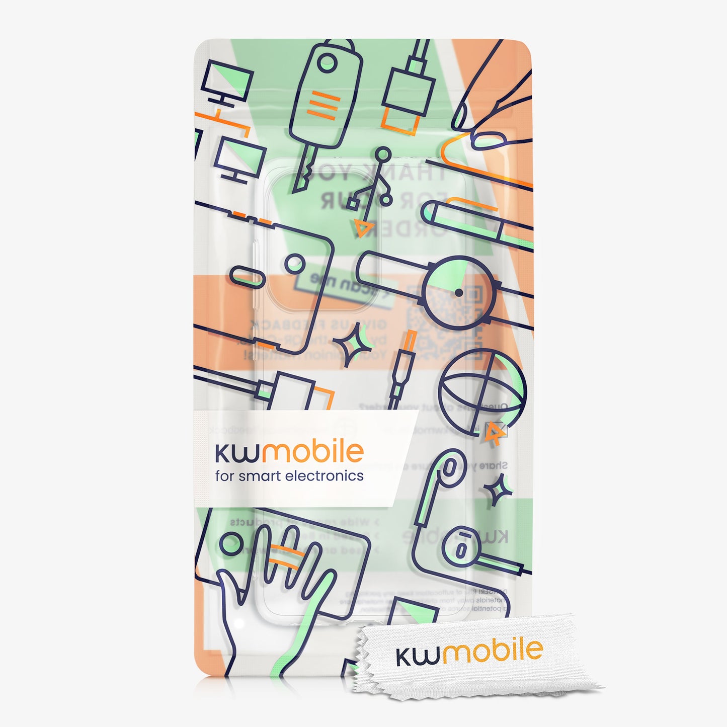 kwmobile Hülle kompatibel mit Xiaomi Redmi Note 13 Pro 4G - Handy Case