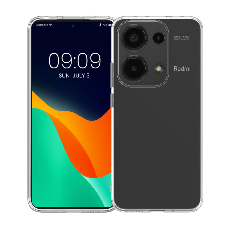 kwmobile Hülle kompatibel mit Xiaomi Redmi Note 13 Pro 4G - Handy Case