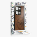 kwmobile Hülle kompatibel mit Xiaomi Redmi Note 13 Pro 4G Handy Cover TPU Handyhülle Kompass Vintage