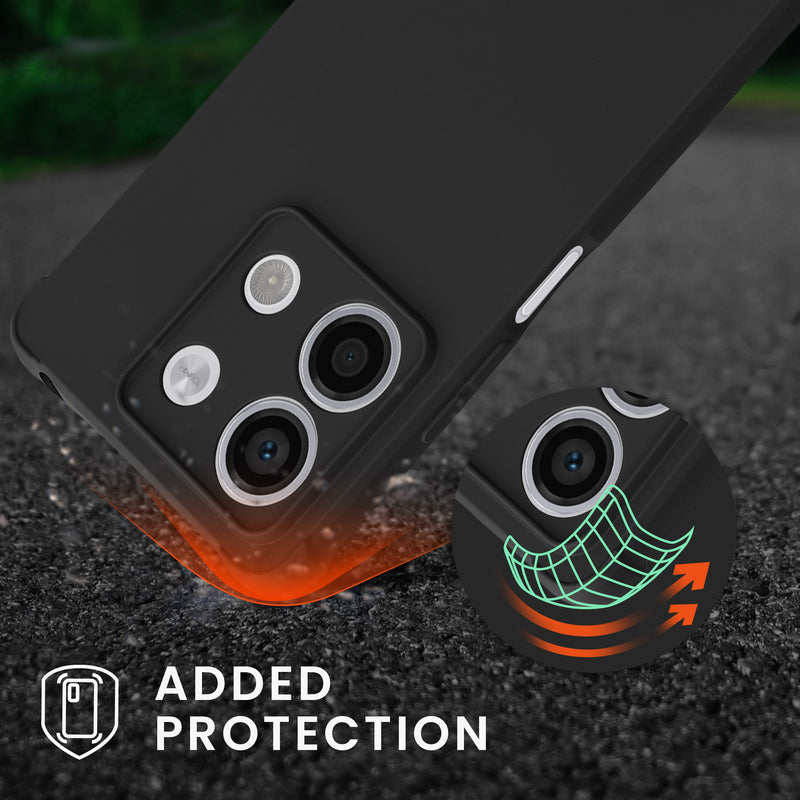 kwmobile Necklace Case kompatibel mit Xiaomi Redmi Note 13 5G Hülle - Cover mit Kordel zum Umhängen - Silikon Schutzhülle